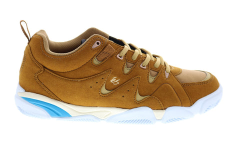 ES Symbol 5101000169200 Mens Brown Suede Skate Inspired Sneakers Shoes