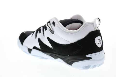 Es Symbol 5101000169992 Mens Black Leather Skate Inspired Sneakers Shoes