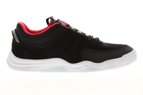 ES Evant 5101000171001 Mens Black Nubuck Athletic Lace Up Skate Shoes
