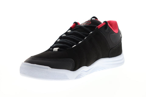 ES Evant 5101000171001 Mens Black Nubuck Athletic Lace Up Skate Shoes