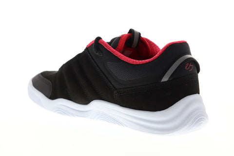 ES Evant 5101000171001 Mens Black Nubuck Athletic Lace Up Skate Shoes