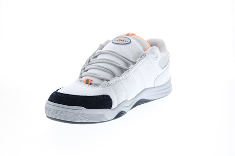 ES Evant 5101000171080 Mens Gray Suede Skate Inspired Sneakers Shoes