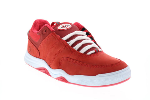 ES Evant 5101000171600 Mens Red Nubuck Skate Inspired Sneakers Shoes