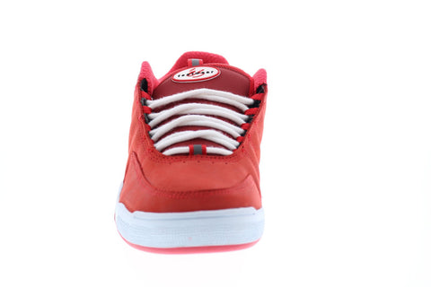 ES Evant 5101000171600 Mens Red Nubuck Skate Inspired Sneakers Shoes