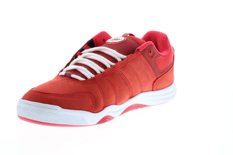 ES Evant 5101000171600 Mens Red Nubuck Skate Inspired Sneakers Shoes