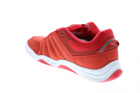 ES Evant 5101000171600 Mens Red Nubuck Skate Inspired Sneakers Shoes