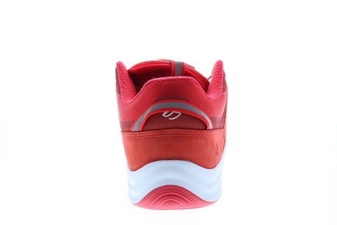 ES Evant 5101000171600 Mens Red Nubuck Skate Inspired Sneakers Shoes