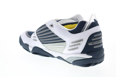 Es Omega 5101000172145 Mens White Leather Skate Inspired Sneakers Shoes