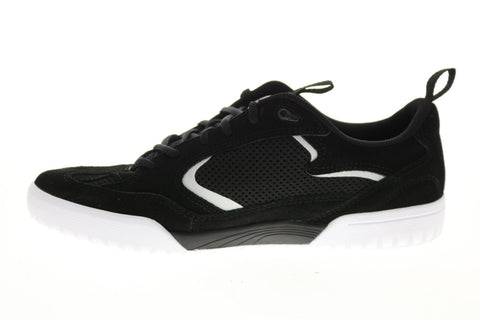 ES Quattro 5101000174001 Mens Black Suede Skate Inspired Sneakers Shoes