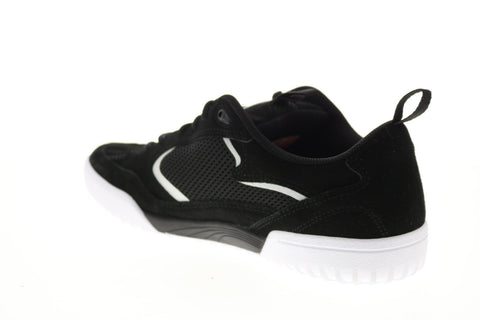 ES Quattro 5101000174001 Mens Black Suede Skate Inspired Sneakers Shoes