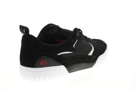ES Quattro 5101000174001 Mens Black Suede Skate Inspired Sneakers Shoes