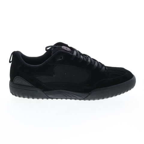 ES Quattro 5101000174003 Mens Black Suede Skate Inspired Sneakers Shoes