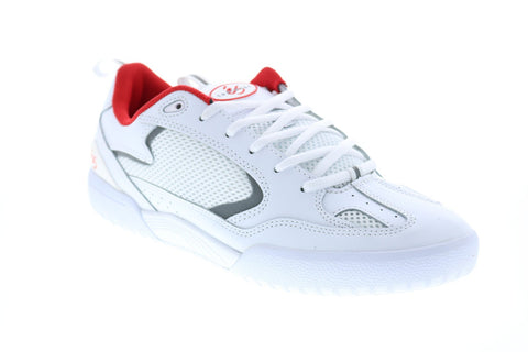 ES Quattro 5101000174100 Mens White Leather Skate Inspired Sneakers Shoes