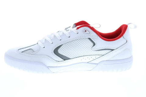 ES Quattro 5101000174100 Mens White Leather Skate Inspired Sneakers Shoes