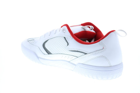ES Quattro 5101000174100 Mens White Leather Skate Inspired Sneakers Shoes