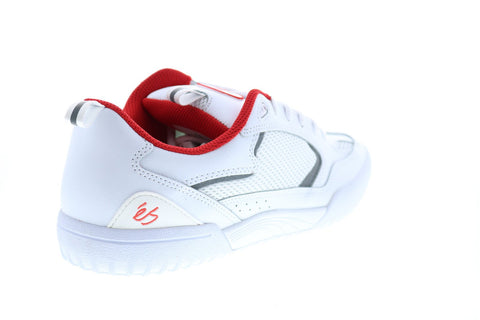 ES Quattro 5101000174100 Mens White Leather Skate Inspired Sneakers Shoes