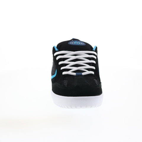 ES Quattro 5101000174587 Mens Black Suede Lace Up Skate Sneakers Shoes