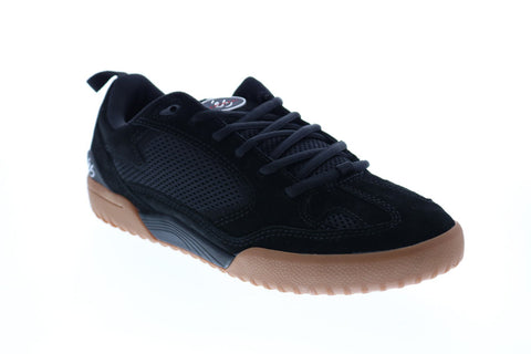 ES Quattro 5101000174964 Mens Black Suede Skate Inspired Sneakers Shoes