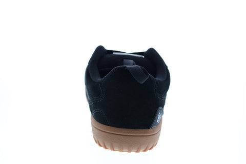 ES Quattro 5101000174964 Mens Black Suede Skate Inspired Sneakers Shoes