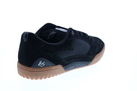 ES Quattro 5101000174964 Mens Black Suede Skate Inspired Sneakers Shoes