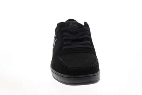 ES EOS 5101000184003 Mens Black Suede Skate Inspired Sneakers Shoes