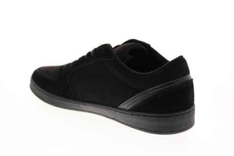 ES EOS 5101000184003 Mens Black Suede Skate Inspired Sneakers Shoes