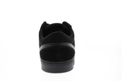 ES EOS 5101000184003 Mens Black Suede Skate Inspired Sneakers Shoes