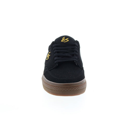 ES Caspian 5101000194964 Mens Black Suede Skate Inspired Sneakers Shoes
