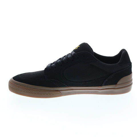 ES Caspian 5101000194964 Mens Black Suede Skate Inspired Sneakers Shoes