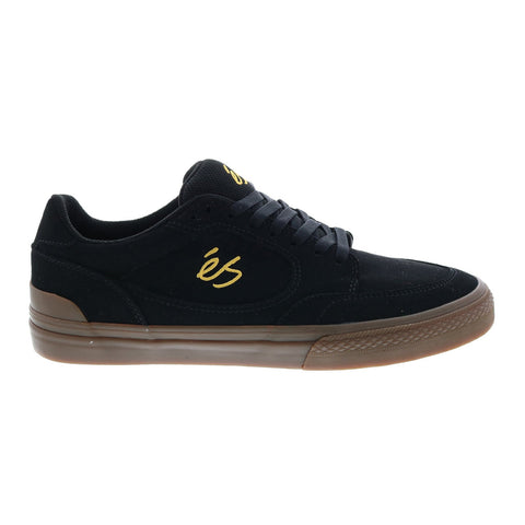 ES Caspian 5101000194964 Mens Black Suede Skate Inspired Sneakers Shoes