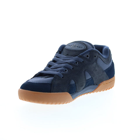 ES One Nine 7 5101000196460 Mens Blue Nubuck Skate Inspired Sneakers Shoes