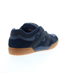 éS One Nine 7 Mens Suede Athletic Skate Shoes Size 8 Navy Blue Gum Retro Es One Nine 7 - Navy Gum – Holistic Skateshop main image 4
