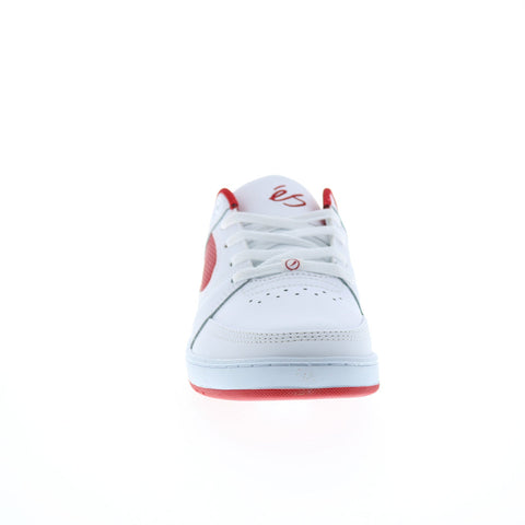 ES Accel Slim X Go Skateboarding Day Mens White Leather Sneakers Shoes