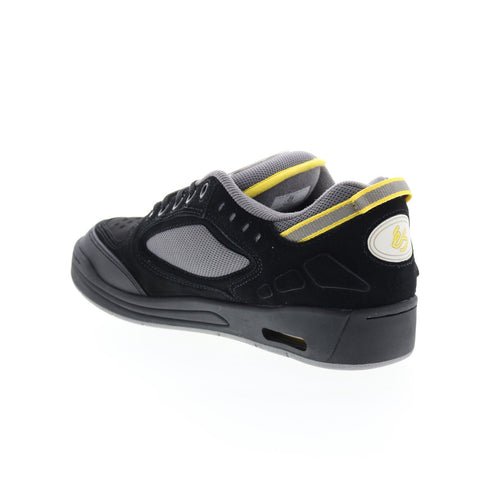 ES Creager 5102000062570 Mens Black Leather Skate Inspired Sneakers Shoes