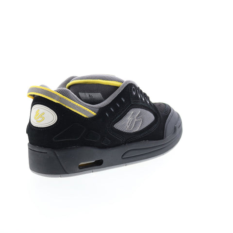 ES Creager 5102000062570 Mens Black Leather Skate Inspired Sneakers Shoes