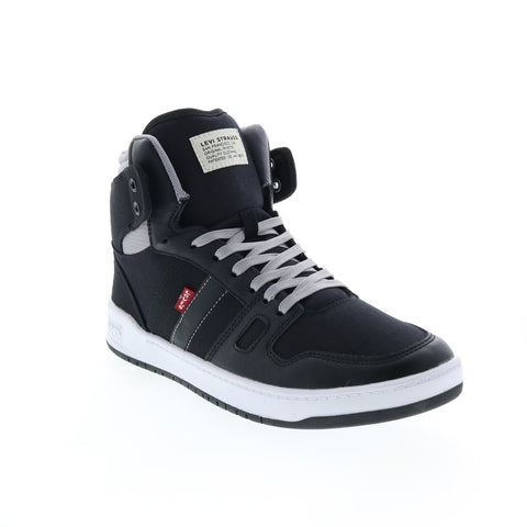 Levis BB HI CZ 510284-07A1 Mens Black Lace Up Lifestyle Sneakers Shoes