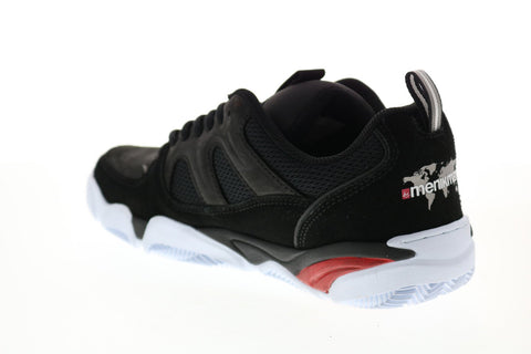 Es Silo x Menikmati Mens Black Mesh Collaboration & Limited Sneakers Shoes