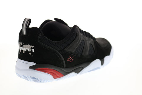 Es Silo x Menikmati Mens Black Mesh Collaboration & Limited Sneakers Shoes