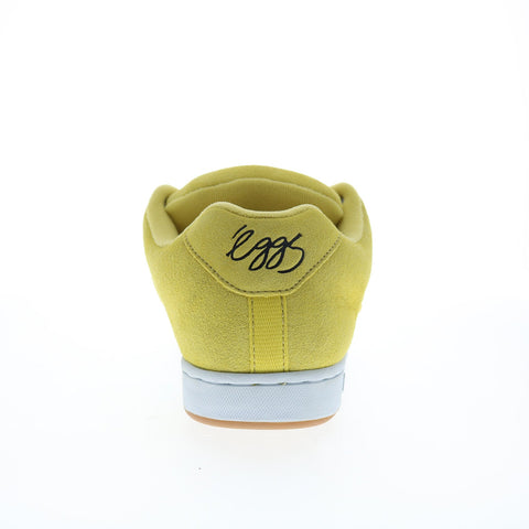 ES Accel OG X Eggcell Mens Yellow Suede Skate Inspired Sneakers Shoes