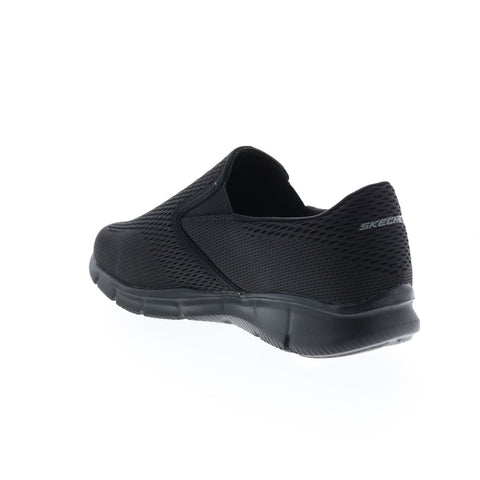 Skechers Equalizer 51503 Mens Black Lace Up Loafers & Slip Ons Casual Shoes