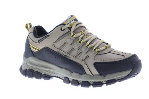 Skechers Outland 2.0 Mens Gray Textile & Synthetic Athletic Hiking Shoes