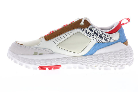 ude af drift dø amplifikation Skechers Monster 51715 Mens White Canvas Lace Up Lifestyle Sneakers Sh -  Ruze Shoes