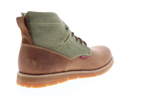 Levis Jax Hemp 517207-J95 Mens Brown Leather Casual Dress Boots Shoes