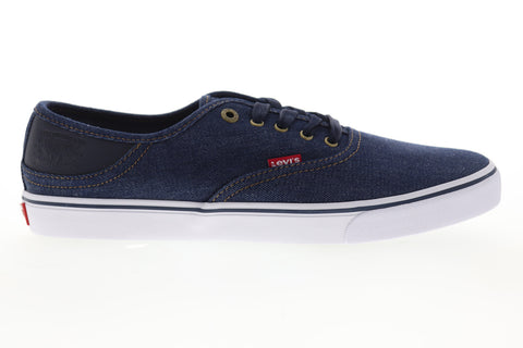 Levis Monterey Denim 517519-09U Mens Blue Canvas Lifestyle Sneakers Shoes