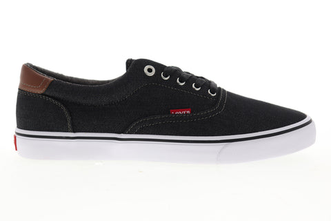 Levis Rocklin Denim 517648-41A Mens Black Canvas Lifestyle Sneakers Shoes