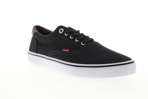 Levis Rocklin Denim 517648-41A Mens Black Canvas Lifestyle Sneakers Shoes