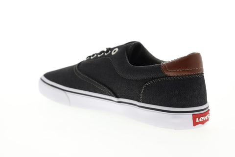 Levis Rocklin Denim 517648-41A Mens Black Canvas Lifestyle Sneakers Shoes