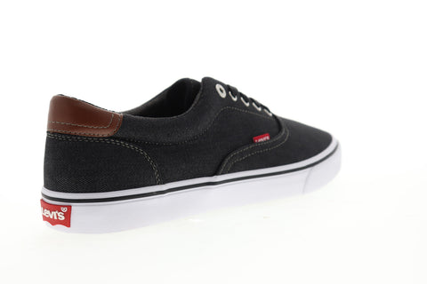 Levis Rocklin Denim 517648-41A Mens Black Canvas Lifestyle Sneakers Shoes