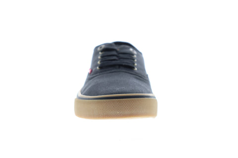 Levis Monterey CT 517771-01A Mens Black Canvas Low Top Lifestyle Sneakers Shoes