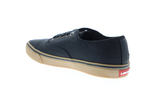 Levis Monterey CT 517771-01A Mens Black Canvas Low Top Lifestyle Sneakers Shoes